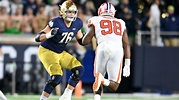 Notre Dame 99-to-0: No. 76 Joe Alt, first-team All-American left tackle ...