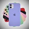 CAPA CASE SILICONE COM LOGO APPLE IPHONE 6, 6S, 7, 7 PLUS, 8, 8 PLUS, X ...