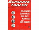Separate Tables - Song from the Hecht, Hill and Lancaster Film ...