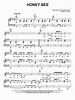Partition piano Honey Bee de Blake Shelton - Piano Voix Guitare ...