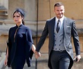 Victoria Beckham and David Beckham at Royal Wedding of Prince Harry and ...
