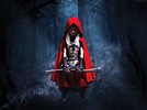 Little Red Riding Hood holding axe digital wallpaper HD wallpaper ...