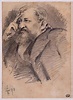 Portrait d' Ernest Hoschedé (1837-1891) collectionneur et critique de ...