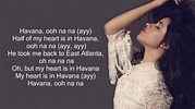 Camila Cabello - Havana (Lyrics) - YouTube