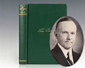 Autobiography of Calvin Coolidge First Edition Signed