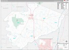 Yazoo County, MS Wall Map Premium Style by MarketMAPS - MapSales.com