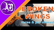 How to play BROKEN WINGS by ALTER BRIDGE (verse & pre chorus tutorial w ...
