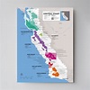Regional Wine AVA Map of Central Coast, CA, USA | Wine Posters – Wine Folly