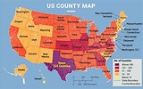 US County Map - Answers