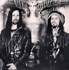 1993. RZ and Eerie Von of Danzig hanging at the HR Giger museum in ...