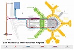 San Francisco Map Airport | Map Of Campus