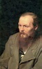 Fiódor M. Dostoievski (1821-1881) en un retrato de Vasili G. Perov ...