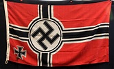 Two WWII German Third Reich Flags - Online Gun Auction