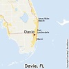 Where Is Davie Florida On The Map - Florida Beach Map