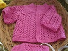 Elizabeth Zimmerman’s Baby Sweater on Two Needles | Knitting, Baby ...