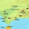 Large Detailed Map Of Andalusia With Cities And Towns | Images and ...