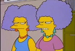 Patty and Selma | Selma bouvier, The simpsons, Female cartoon characters