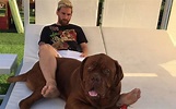 Messi y su perro de raza dogo de Burdeos, se recuperan