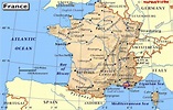 Mapa de Francia - Turismo.org