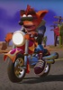 Crash Bandicoot N-Sane Trilogy, Warped. Crash riding motorbike from ...