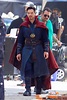 Benedict Cumberbatch film Avengers Infinity War in Atlanta | Daily Mail ...