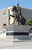 Skanderbeg Statue in Pristina, Kosovo. Stock Photo - Image of albania ...