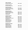 FREE 18+ Sample Event Schedule Templates in MS Word | PDF