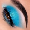 Blue smokey eye makeup | Smokey eye makeup, Blue smokey eye, Colorful ...