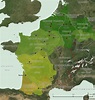 Map of the Frankish Kingdoms AD 481-511 (Illustration) - World History ...