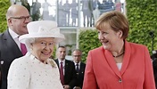 Queen Elizabeth II meets Merkel, gets grand Berlin boat tour ...