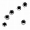 Bullet holes in metal shooting target vector set By Microvector ...