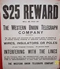Western Union Telegraph Warning Poster | Collectors Weekly