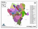 Mapa para imprimir de Durango Mapa en color de los municipios de ...