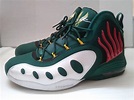 Nike Air Sonic Flight Gary Payton Flames Green Shoes Zoomair Sz 11.5 ...