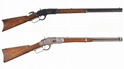 Two Antique Winchester Model 1873 Lever Action Long Guns | Rock Island ...