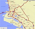 Map of Oakland California - TravelsMaps.Com