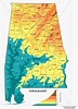Topographic Map Of Dothan Alabama | secretmuseum