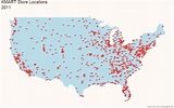 Kmart Store Locations From 1962 To 2022, Visualized | Digg