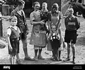 Eine deutsche Familie im Warthegau, 1940 Stockfotografie - Alamy