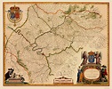 Old International Maps | ILE-DE-FRANCE REGION FRANCE BY BLAEU 1635