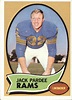 1970 Topps Los Angeles Rams Football Card #68 Jack Pardee - EX | eBay