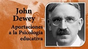 John Dewey. Aportaciones a la psicología educativa y a la pedagogía ...