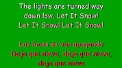 Glee - Let it snow (lyrics & traduccion en español) - YouTube