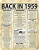 PRINTABLE - What Happened in 1959, Fun Facts 1959, Back in 1959, 3 JPG ...