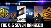 All 7 Major Hollywood Studios Ranked - YouTube