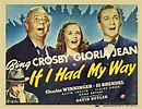 If I Had My Way - 1940 | Movie posters, Bing crosby, Hollywood poster