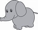 Cute Baby Elephant Clip Art - ClipArt Best