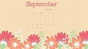 September 2020 Calendar Wallpapers - Wallpaper Cave