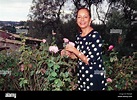 Margie Jürgens im Haus in Saint Paul de Vence, Frankreich 1994. Margie ...