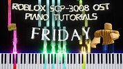 SCP-3008 OST: Friday Theme (Piano Tutorial) - YouTube